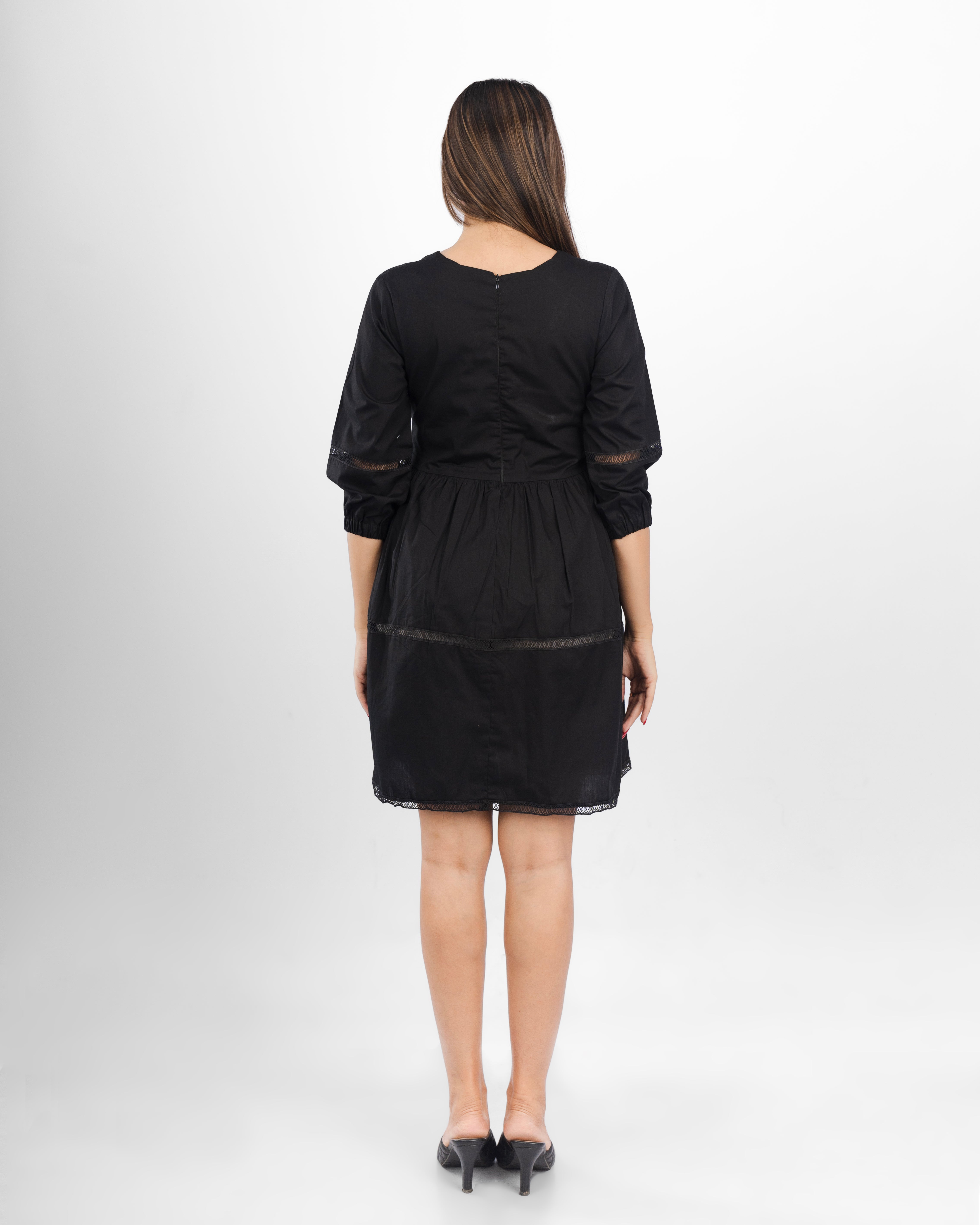 Lace Charm Mini Dress