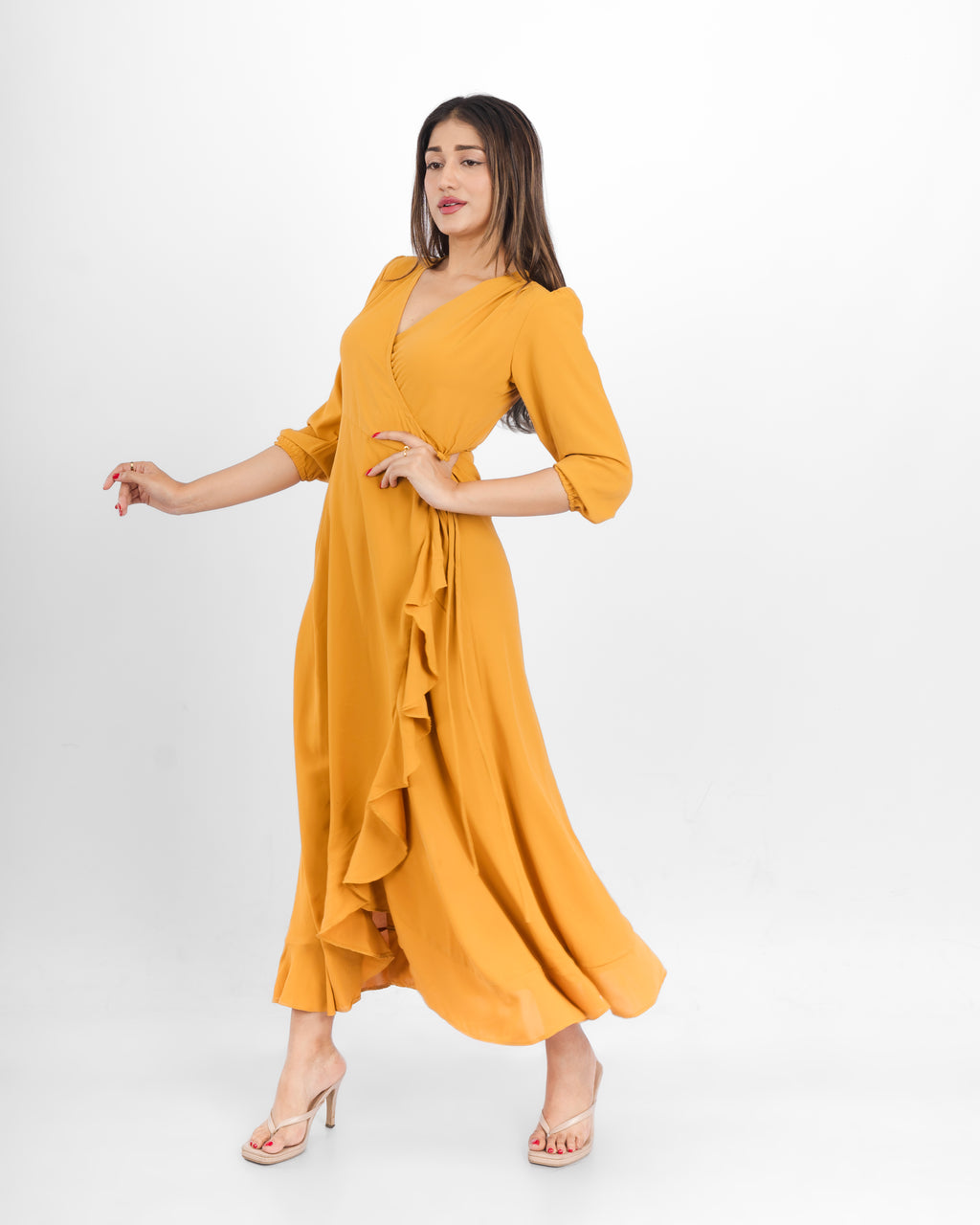 Luxe Wrap Dress