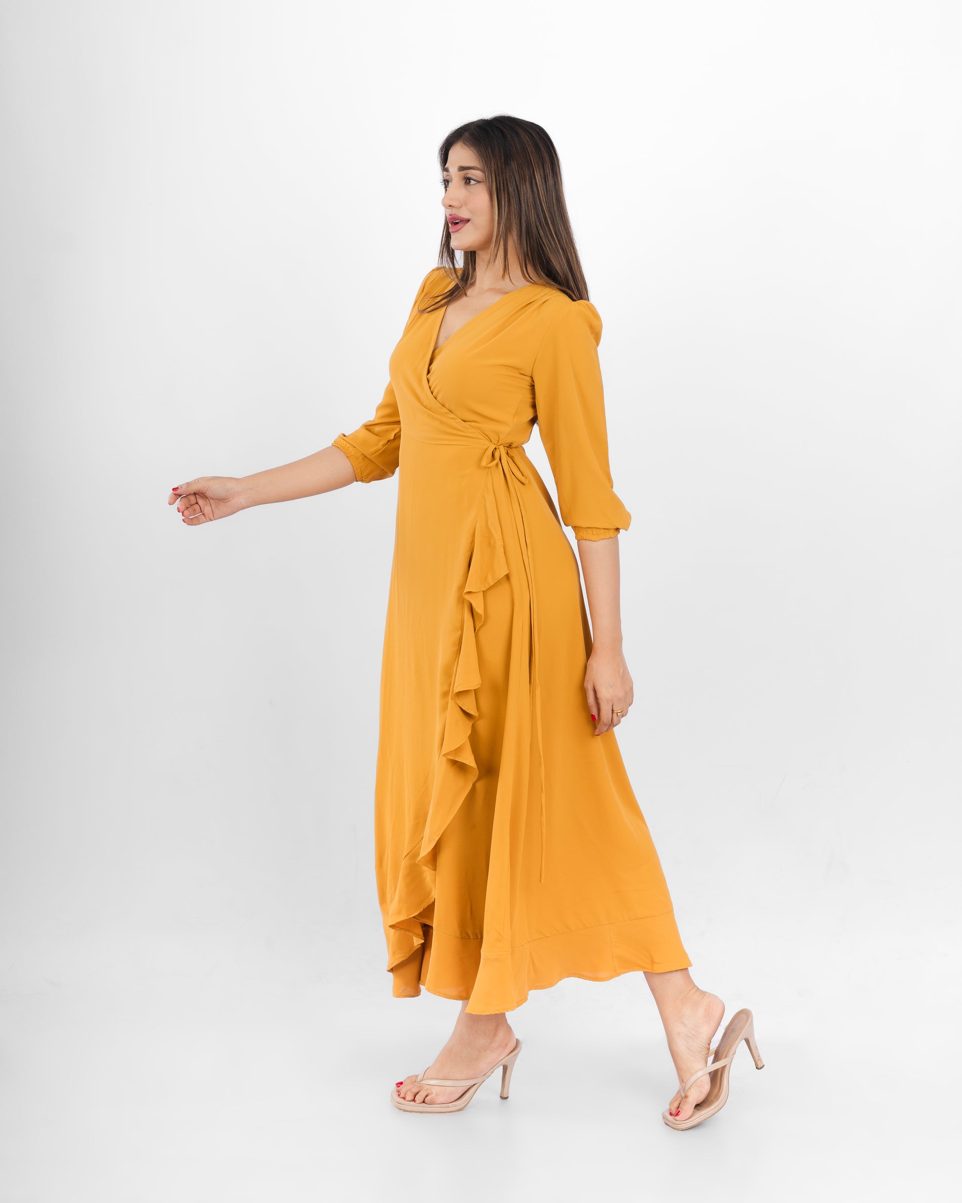 Luxe Wrap Dress
