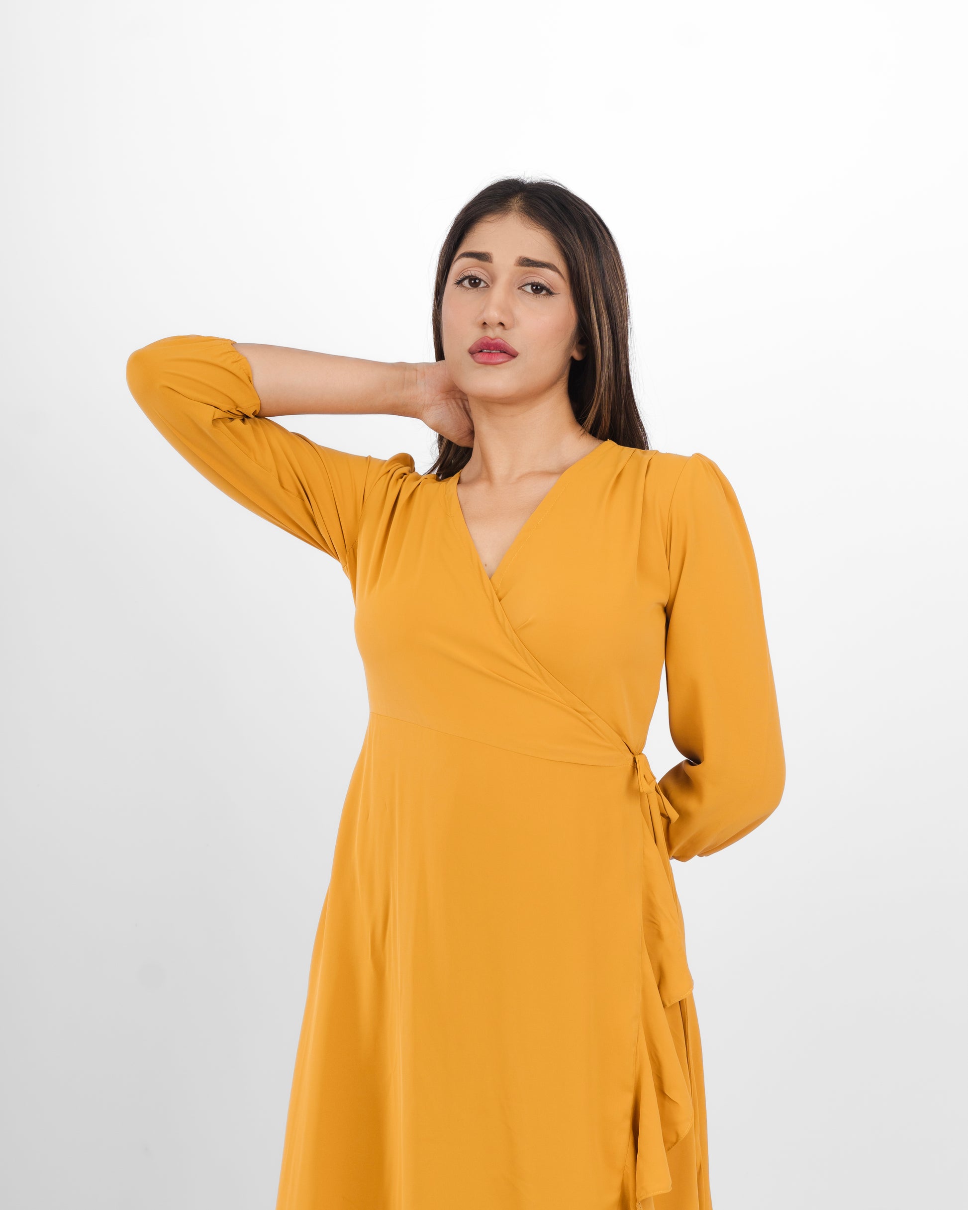 Luxe Wrap Dress